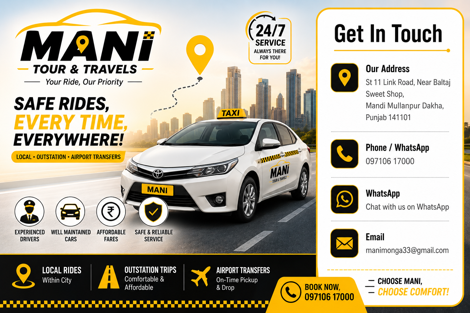 Mani Tour And Travels